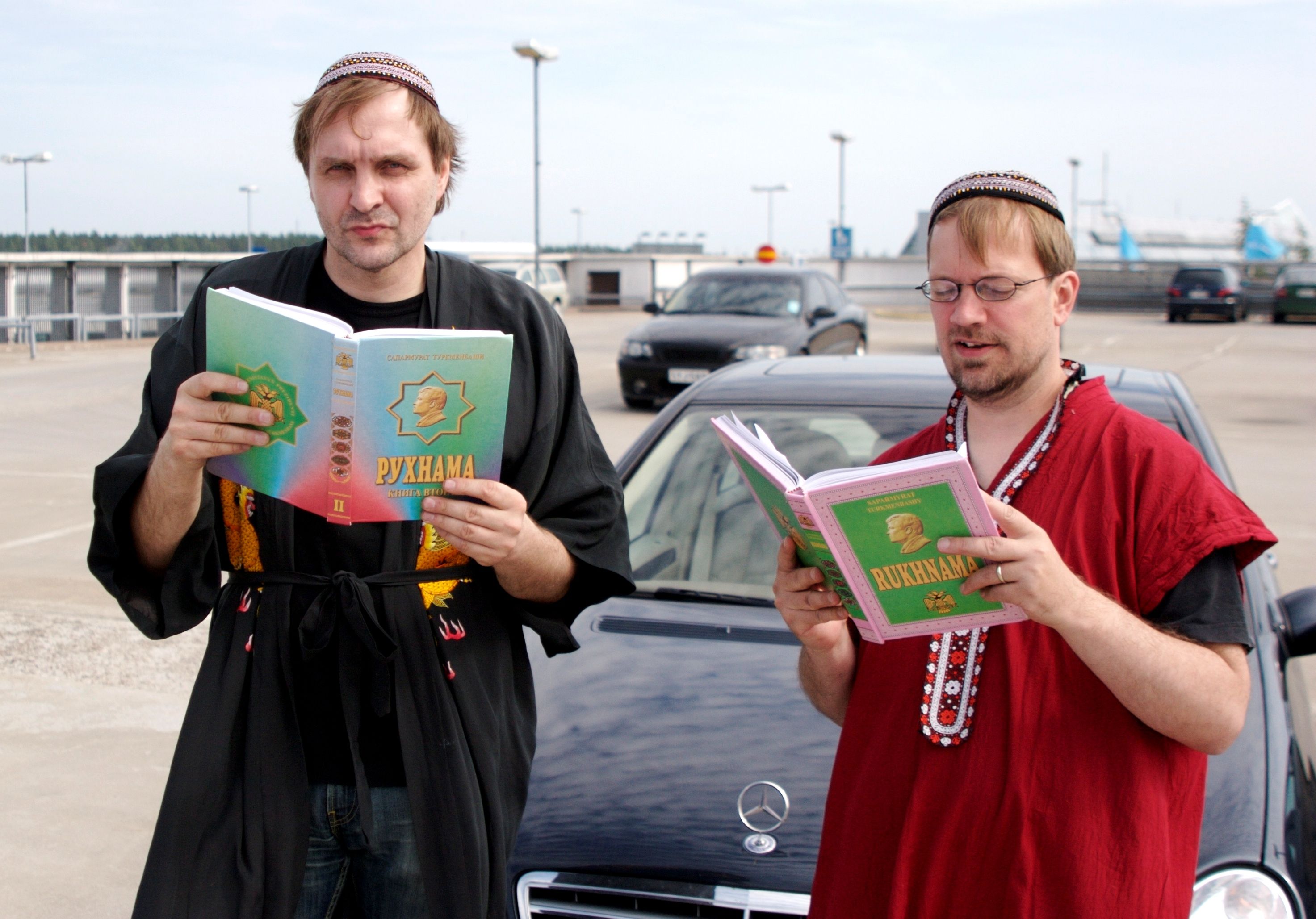 Arto Halonen ja Kevin Frazier