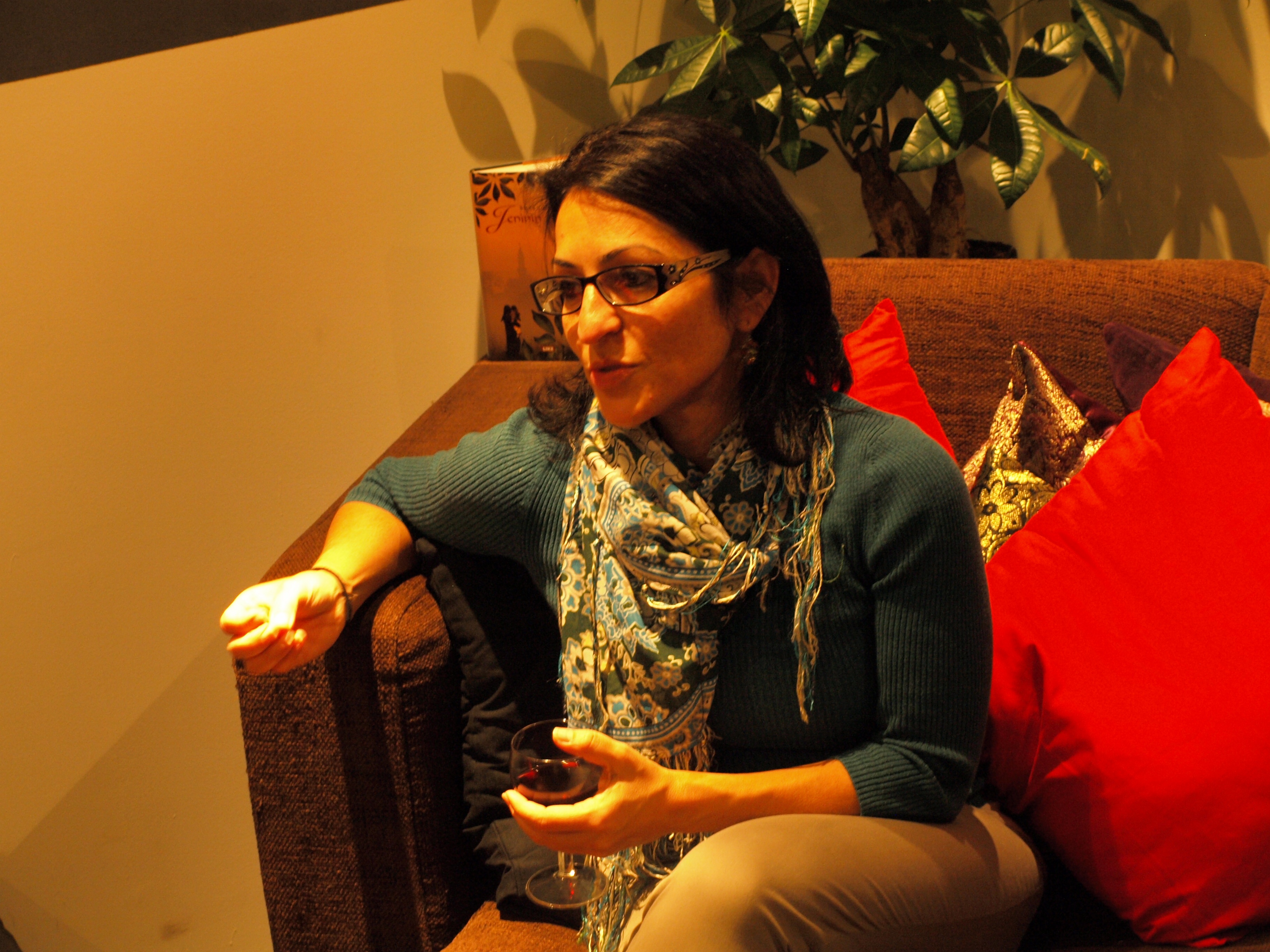 Susan Abulhawa, kuva Saara Karvinen Susan Abulhawa